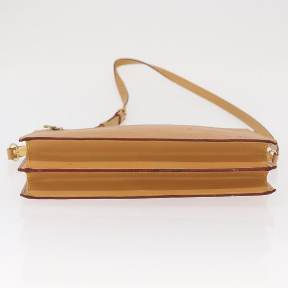 LOUIS VUITTON Epi Angian Shoulder Bag Beige M52116 LV Auth 168364