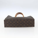 LOUIS VUITTON Monogram Sac Plat Hand Bag M51140 LV Auth 168365-5