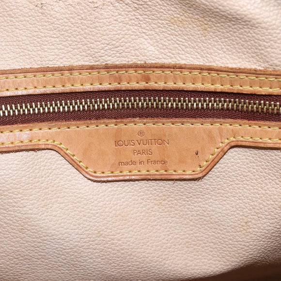 LOUIS VUITTON Monogram Bucket GM Shoulder Bag M42236 LV Auth 168368