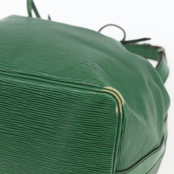 LOUIS VUITTON Epi Petit Noe Shoulder Bag Green M44104 LV Auth 168370