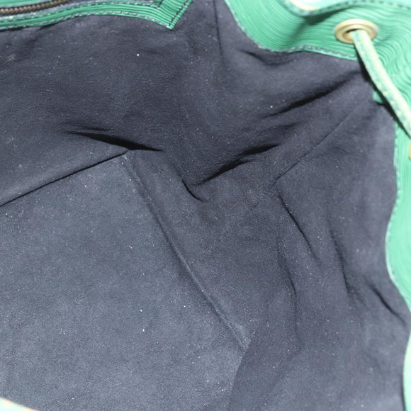 LOUIS VUITTON Epi Petit Noe Shoulder Bag Green M44104 LV Auth 168370
