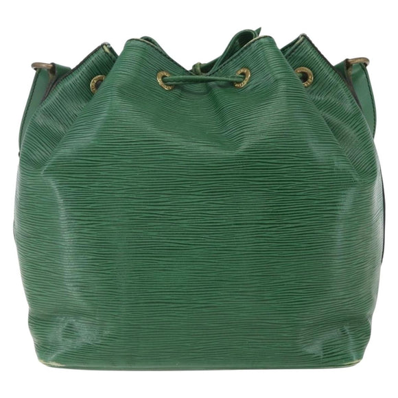 LOUIS VUITTON Epi Petit Noe Shoulder Bag Green M44104 LV Auth 168370