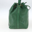 LOUIS VUITTON Epi Petit Noe Shoulder Bag Green M44104 LV Auth 168370-3
