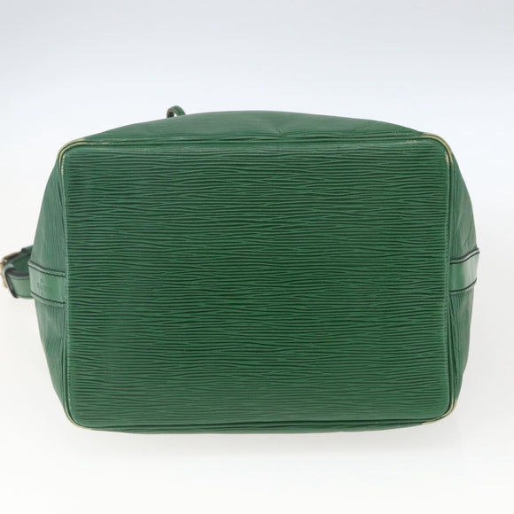 LOUIS VUITTON Epi Petit Noe Shoulder Bag Green M44104 LV Auth 168370
