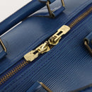 LOUIS VUITTON Epi Keepall 45 Boston Bag Blue M42975 LV Auth 168373-19