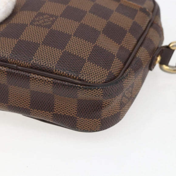 LOUIS VUITTON Damier Ebene Lift Schoudertas N60009 LV Auth 168376A
