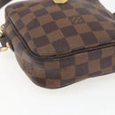 LOUIS VUITTON Damier Ebene Lift Schoudertas N60009 LV Auth 168376A-15