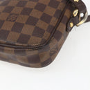 LOUIS VUITTON Damier Ebene Lift Schoudertas N60009 LV Auth 168376A-16