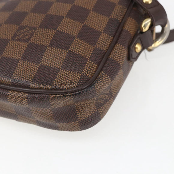 LOUIS VUITTON Damier Ebene Lift Schoudertas N60009 LV Auth 168376A