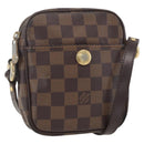 LOUIS VUITTON Damier Ebene Lift Schoudertas N60009 LV Auth 168376A-1