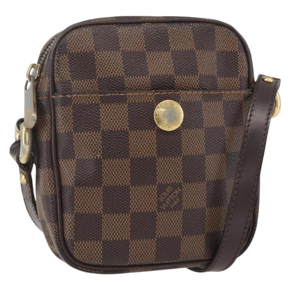 LOUIS VUITTON Damier Ebene Lift Schoudertas N60009 LV Auth 168376A