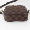 LOUIS VUITTON Damier Ebene Lift Schoudertas N60009 LV Auth 168376A-5