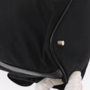 PRADA Shoulder Bag Nylon Black Silver Auth 168377-15