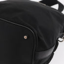 PRADA Shoulder Bag Nylon Black Silver Auth 168377-16