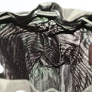 PRADA Backpack Nylon Khaki Silver Auth 168379-23