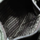 PRADA Backpack Nylon Khaki Silver Auth 168379-27