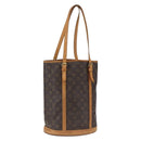 LOUIS VUITTON Monogram Bucket GM Schoudertas M42236 LV Auth 168384-1