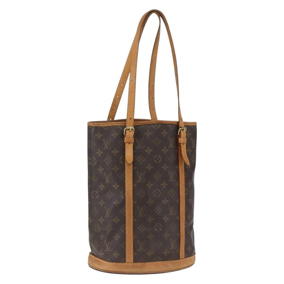LOUIS VUITTON Monogram Bucket GM Schoudertas M42236 LV Auth 168384