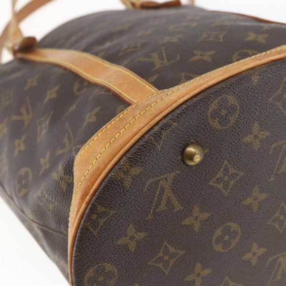 LOUIS VUITTON Monogram Bucket GM Schoudertas M42236 LV Auth 168384