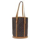 LOUIS VUITTON Monogram Bucket GM Schoudertas M42236 LV Auth 168384-13