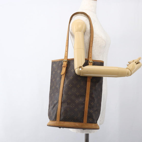 LOUIS VUITTON Monogram Bucket GM Schoudertas M42236 LV Auth 168384