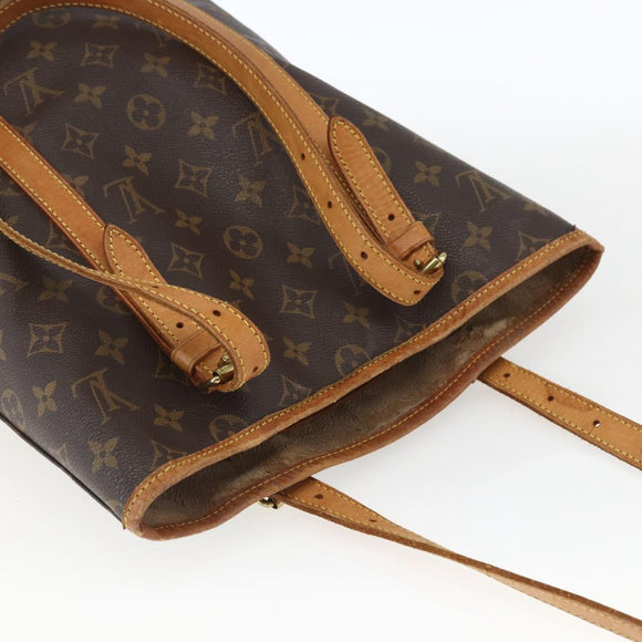 LOUIS VUITTON Monogram Bucket GM Schoudertas M42236 LV Auth 168384