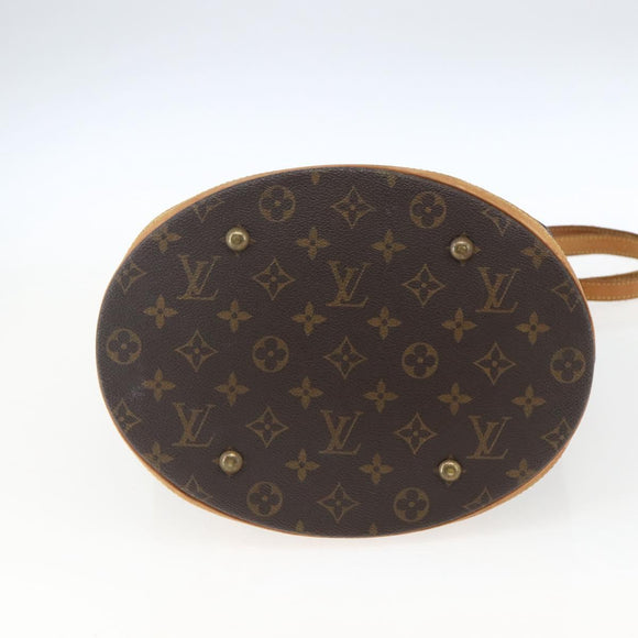 LOUIS VUITTON Monogram Bucket GM Schoudertas M42236 LV Auth 168384