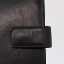 LOUIS VUITTON Nomad Agenda GM Day Planner Cover Black R20477 LV Auth 168386-17