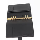 LOUIS VUITTON Nomad Agenda GM Day Planner Cover Black R20477 LV Auth 168386-8