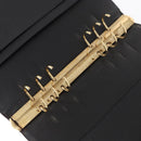 LOUIS VUITTON Nomad Agenda GM Day Planner Cover Black R20477 LV Auth 168386-9