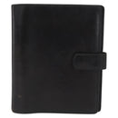 LOUIS VUITTON Nomad Agenda GM Day Planner Cover Black R20477 LV Auth 168386-13