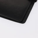 LOUIS VUITTON Nomad Agenda GM Day Planner Cover Black R20477 LV Auth 168386-14