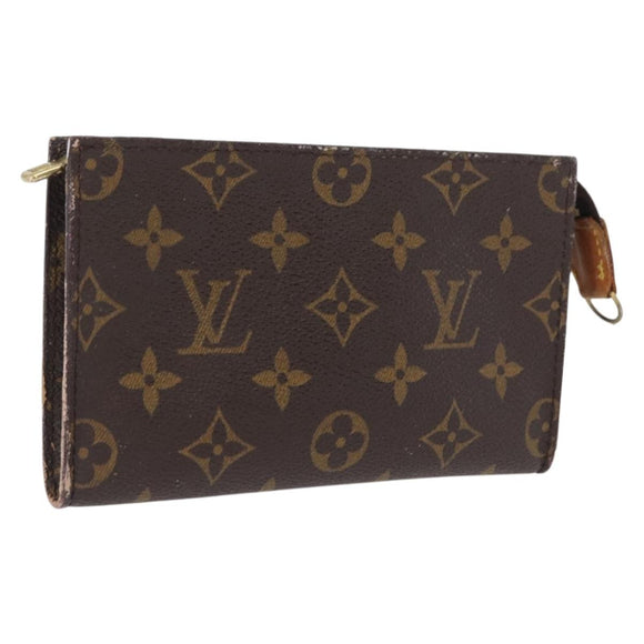 LOUIS VUITTON Monogram Bucket PM Accessory Pouch LV Auth 168392