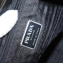 PRADA Backpack Nylon Khaki Silver Auth 168394-21