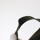 PRADA Backpack Nylon Khaki Silver Auth 168394-14