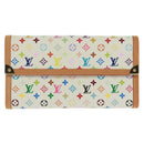 LOUIS VUITTON Multicolor Porte Tresor International Wallet M92659 Auth 168396SAV-13