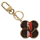 LOUIS VUITTON Porte Cles Into The Flower Key Holder Gold M69406 LV Auth 168398M-1