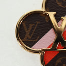 LOUIS VUITTON Porte Cles Into The Flower Key Holder Gold M69406 LV Auth 168398M-2
