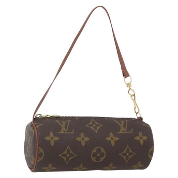 LOUIS VUITTON Monogram Papillon Pouch LV Auth 168401