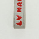 LOUIS VUITTON NIGO Collaboration Dragonne Key Ring metal MP3225 LV Auth 168403A-2