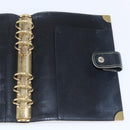 LOUIS VUITTON Agenda MM Day Planner Cover Suhari Black R20885 LV Auth 168404-19