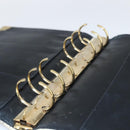 LOUIS VUITTON Agenda MM Day Planner Cover Suhari Black R20885 LV Auth 168404-9