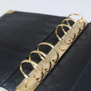 LOUIS VUITTON Agenda MM Day Planner Cover Suhari Black R20885 LV Auth 168404-20