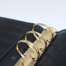 LOUIS VUITTON Agenda MM Day Planner Cover Suhari Black R20885 LV Auth 168404-10