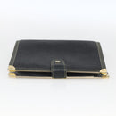LOUIS VUITTON Agenda MM Day Planner Cover Suhari Black R20885 LV Auth 168404-3