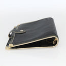 LOUIS VUITTON Agenda MM Day Planner Cover Suhari Black R20885 LV Auth 168404-5