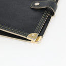 LOUIS VUITTON Agenda MM Day Planner Cover Suhari Black R20885 LV Auth 168404-7