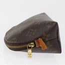 LOUIS VUITTON Monogram Pochette Cosmetic PM Täschchen M43998 LV Auth 168405-4