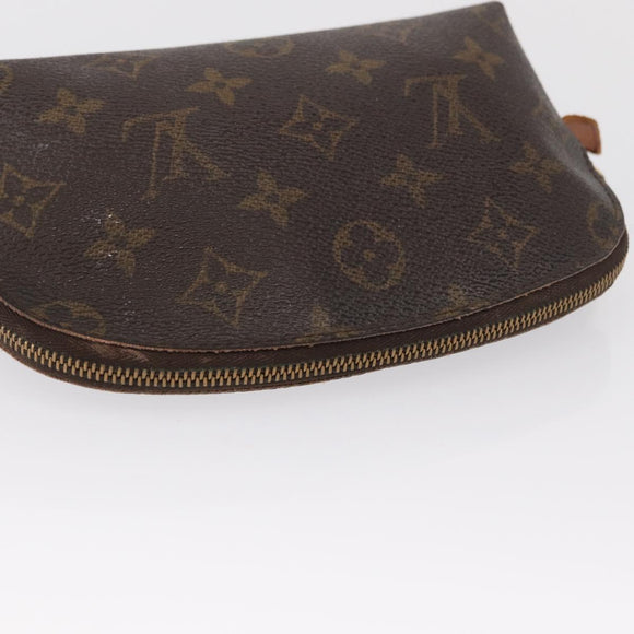 LOUIS VUITTON Monogram Pochette Cosmetic PM Täschchen M43998 LV Auth 168405