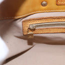 LOUIS VUITTON Monogram Vernis Reade PM Hand Bag Beige M91334 LV Auth 168407-17